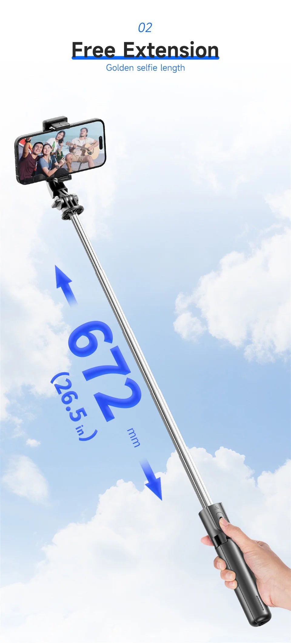 TikTok Live Broadcast Mini Selfie Stick Tripod Stand - Perfect for Mobile Content Creators EcoVital Hub