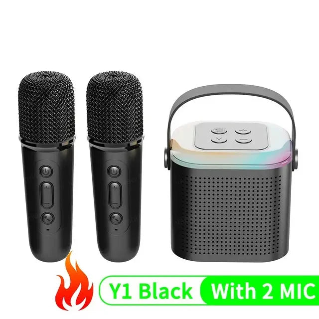 TikTok Karaoke: Portable Wireless Bluetooth Speaker With Microphone EcoVital Hub