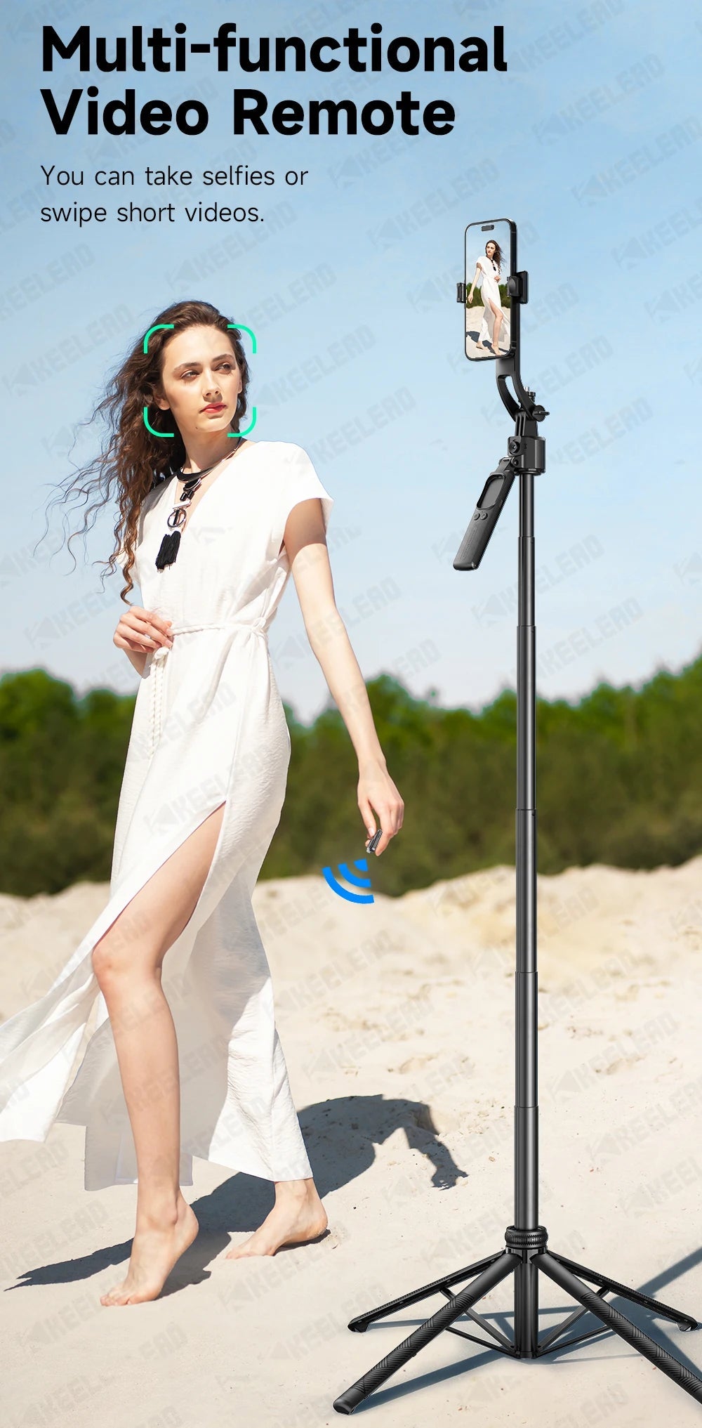 TikTok Creator's Ultimate Tool: 360°Auto-Rotation Shooting TripodTikTok creator Tool EcoVital Hub