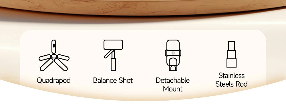 TOKQI Professional Extendable Tripod for TikTok Creators - Bluetooth Remote, 1/4'' Screw, Phone Holder, 72inch MonopodTOKQI Professional Tripod EcoVital Hub