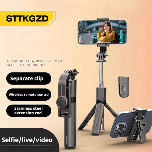 TikTok Live Broadcast Mini Selfie Stick Tripod Stand - Perfect for Mobile Content Creators