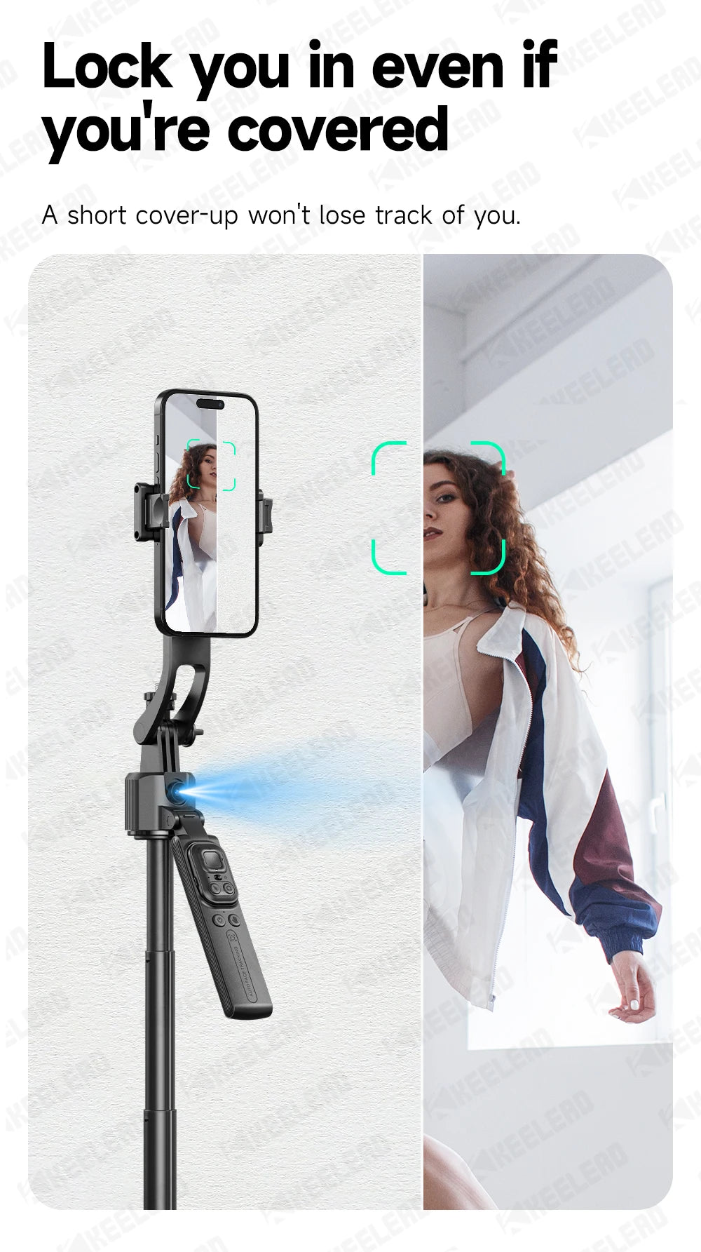 TikTok Creator's Ultimate Tool: 360°Auto-Rotation Shooting TripodTikTok creator Tool EcoVital Hub