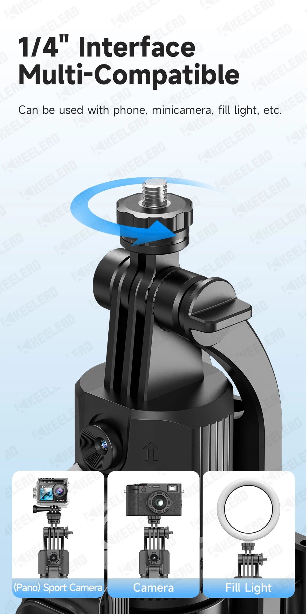 TikTok Creator's Ultimate Tool: 360°Auto-Rotation Shooting TripodTikTok creator Tool EcoVital Hub