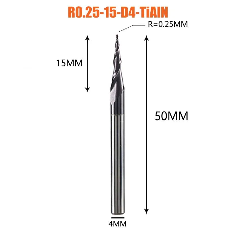 DIY Maker's Dream: Taper Ball Nose End Mill CutterDIY tools EcoVital Hub