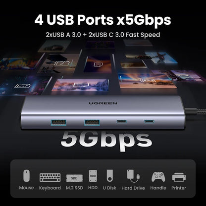 TechBoost USB-C Hub: Enhance Your Productivity - TikTok Tech