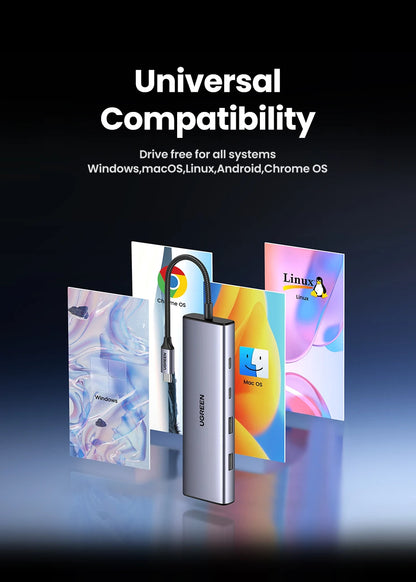 TechBoost USB-C Hub: Enhance Your Productivity - TikTok Tech