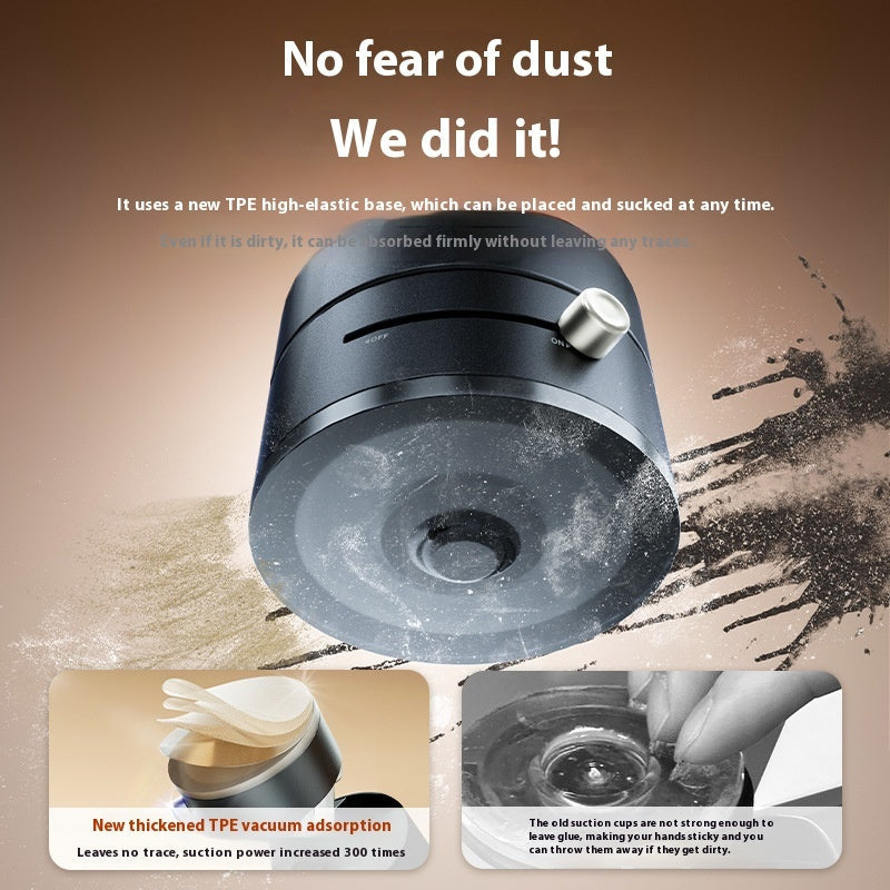 Foldable Magnetic Vacuum Car Phone Holder Foldable Suction Cup With Suction Cup Hands-Free Navigation For Smart Phone EcoVital Hub