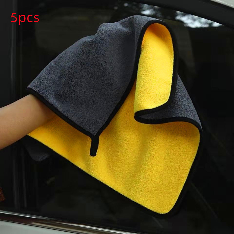 Two-color Couble-sided Car Dual-use Cleaning Car Wash Towel EcoVital Hub