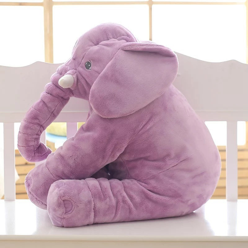 Soft Comfort Elephant Plush Toy  Accompany Sleeping Baby Sleep Child Pillow Leather Shell EcoVital Hub