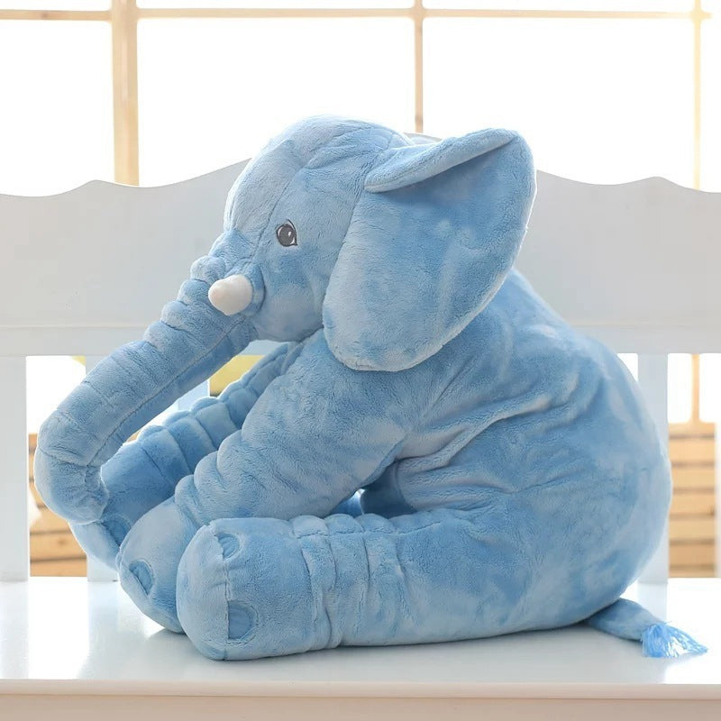Soft Comfort Elephant Plush Toy  Accompany Sleeping Baby Sleep Child Pillow Leather Shell EcoVital Hub