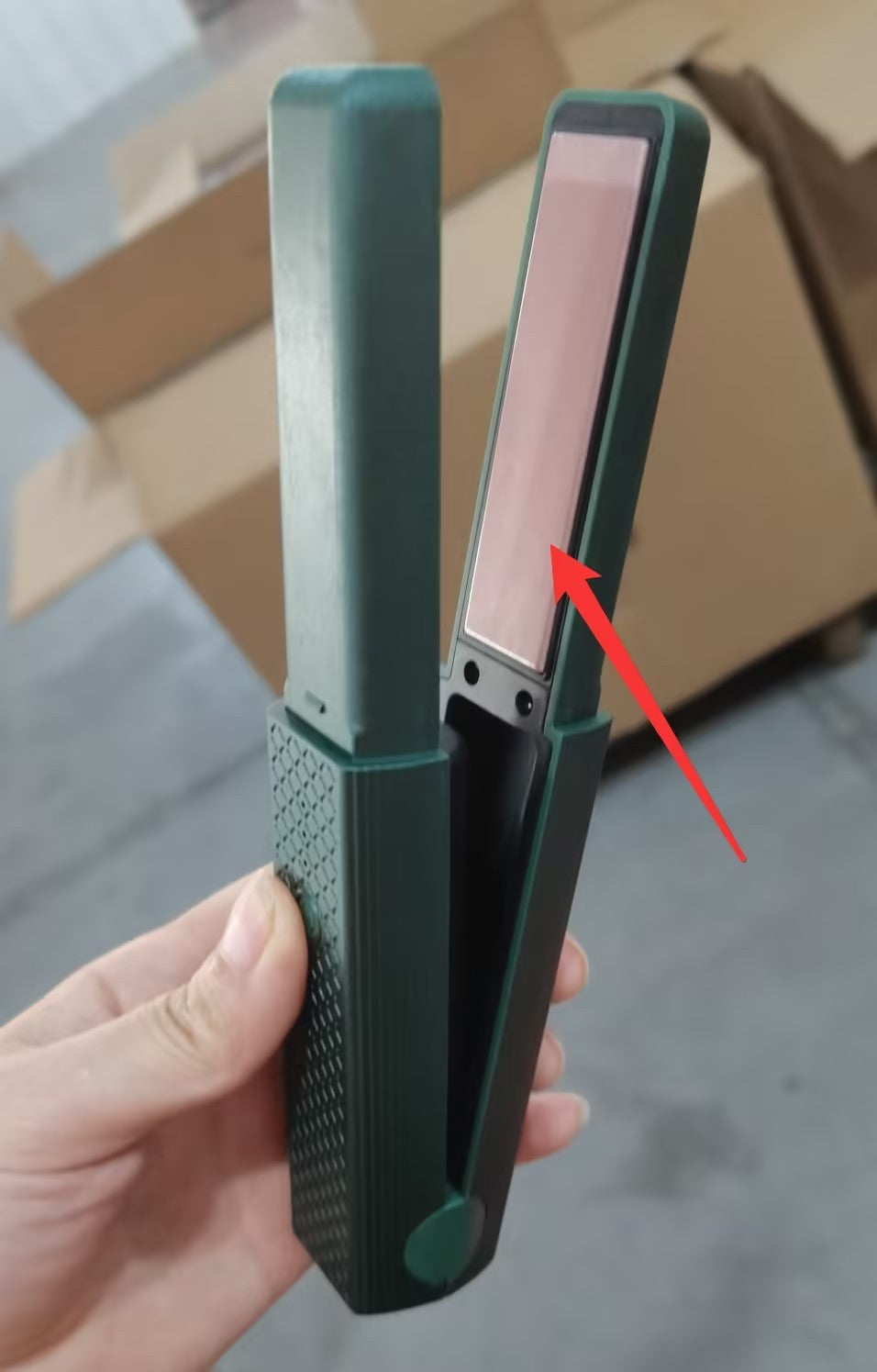 Hair Straightener Cordless Usb Hair Straightener Mini Ceramics Hair Curler 3 Constant Temperature Portable Flat Iron For Travel EcoVital Hub