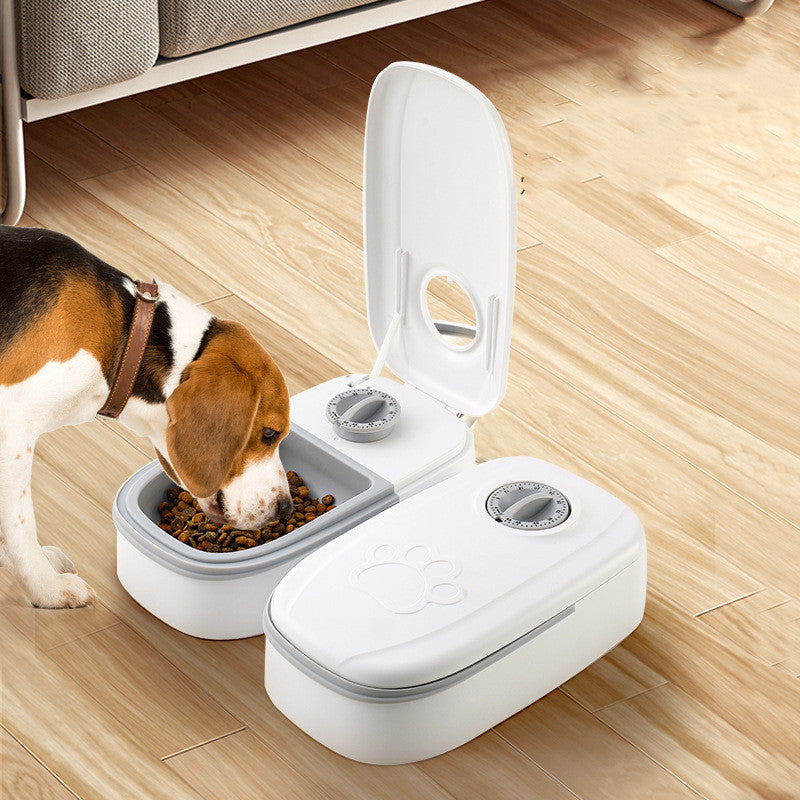 Automatic Pet Feeder Smart Food Dispenser For Cats Dogs Timer Stainless Steel Bowl Auto Dog Cat Pet Feeding Pets Supplies EcoVital Hub